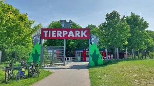 neuer Eingang zum Tierpark