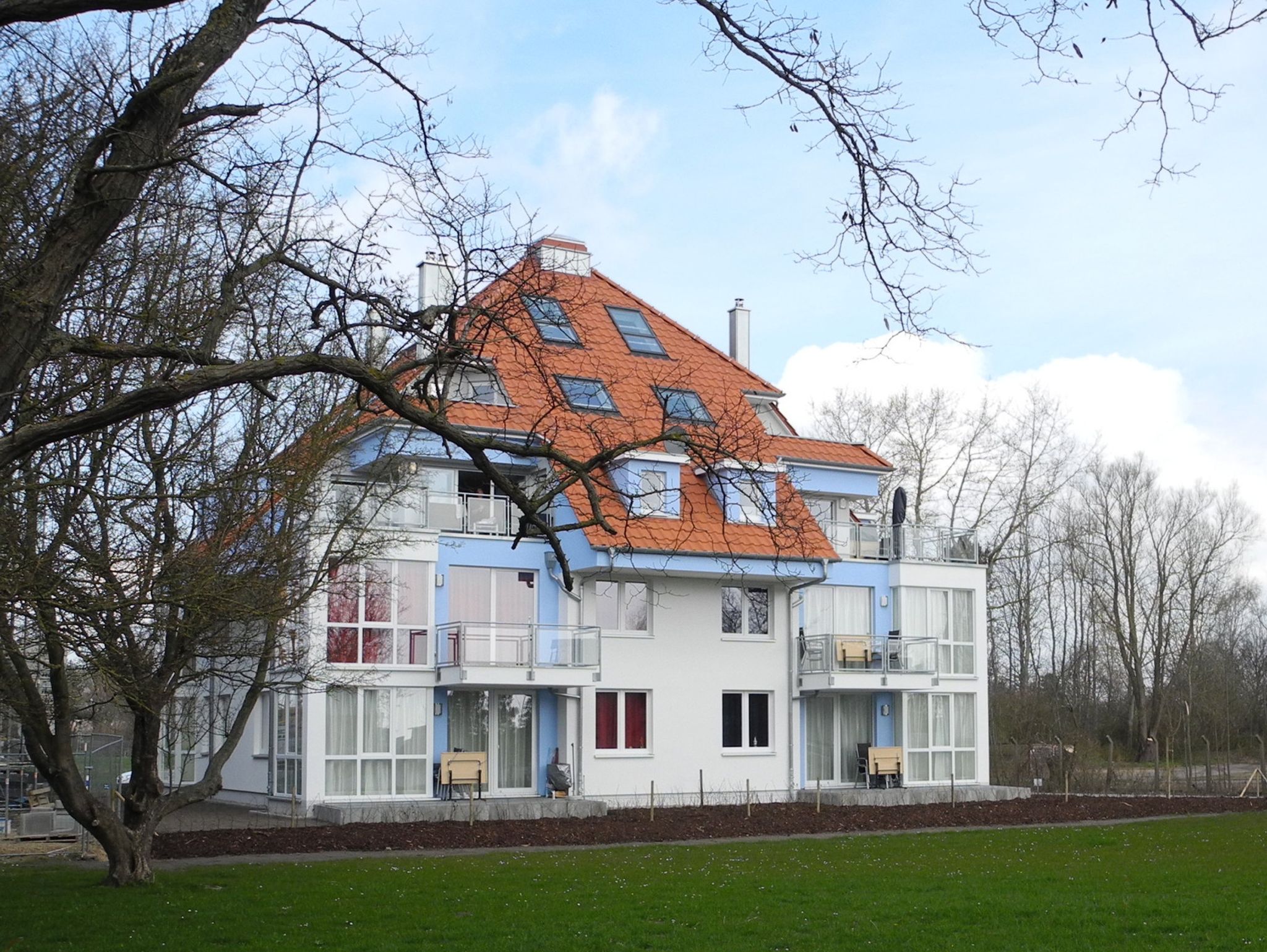 Ferienhaus in Neukirchen mit Grill, Terrasse und Garten