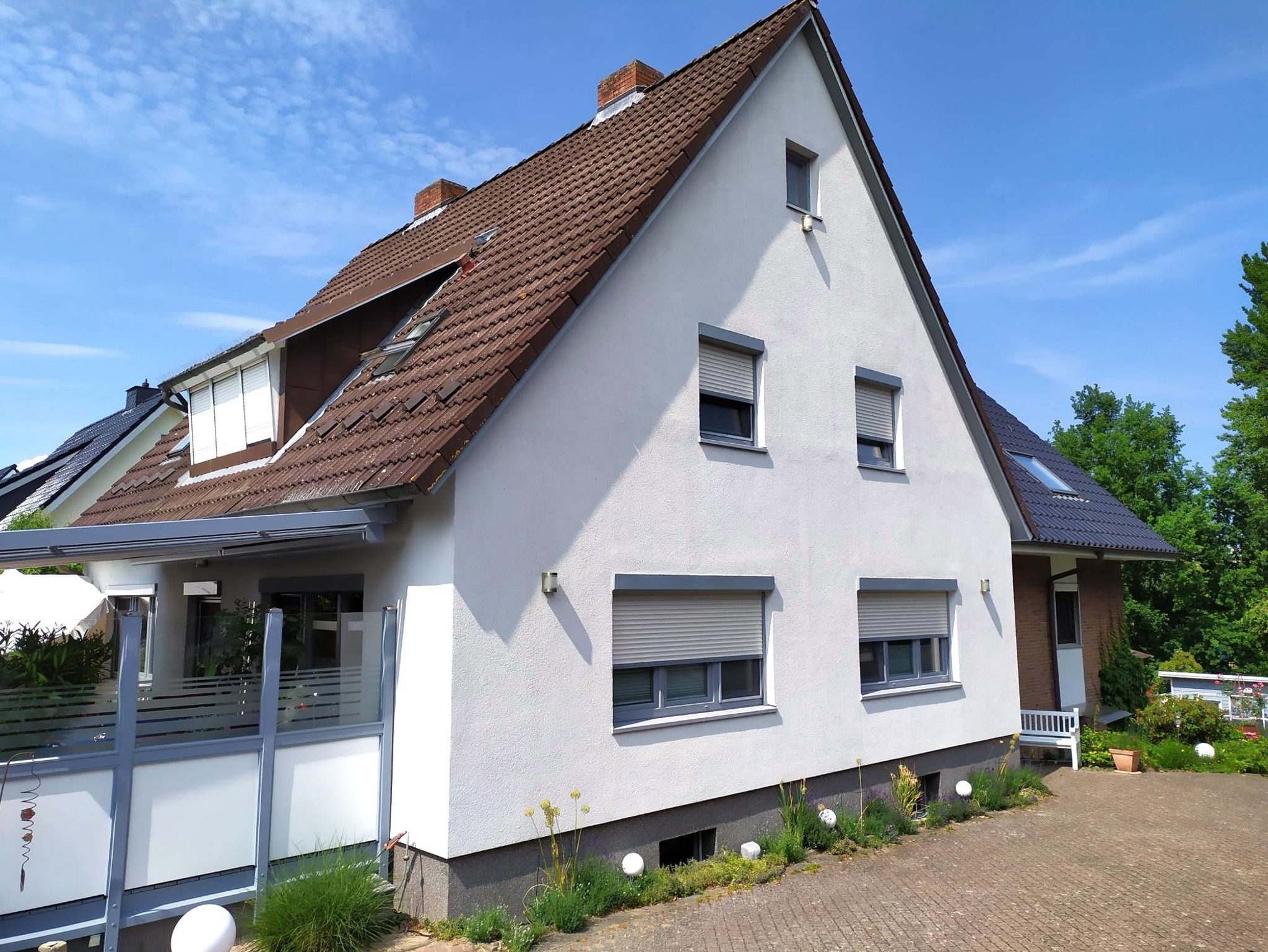 Ferienhaus im Ostseebad Baabe mit Seeblick