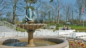 Springbrunnen im Kurpark