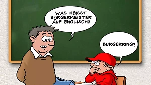 Thema 2021: „BLÖDE BILDER – Dümmer-gehts-nicht“-Cartoons