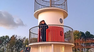 Erlebnisspielplatz mit dem Leuchtturm „Alter Lutz“