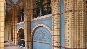Details des Treppenhauses