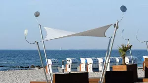 „Beach-Lounge“ an der Strandpromenade