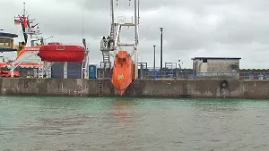 Freifall-Rettungsboot