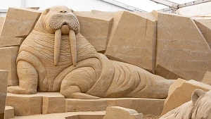Usedomer Sandskulpturen-Ausstellung