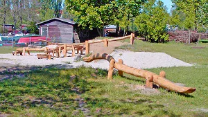 Spielplatz des Flussbades