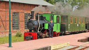 Dampflokomotive Bahnhof Klütz