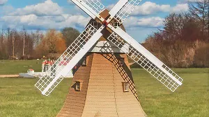 Modell der Mühle Woldegk