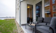 Lounge Maritime direkt am Meer