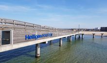 Apartment 38 "Skippers Topp", Apartmenthaus Hafenspitze,Blickrichtung Innenstadt/Binnenhafen