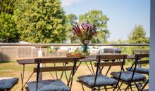 Apartment 40 "Backbord",, Blickrichtung  Binnenhafen Nord-West/Offenes Meer/Innenstadt