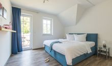 Apartment 40 "Backbord",, Blickrichtung  Binnenhafen Nord-West/Offenes Meer/Innenstadt