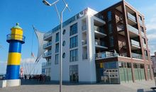 Apartment 7 - "Hafenbaer" -  Blickrichtung Innenstadt/Binnenhafen