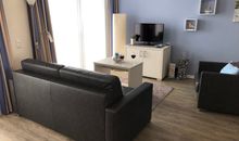 Apartment 1 "Nordlicht" -  Blickrichtung Binnen- und Yachthafen/offenes Meer