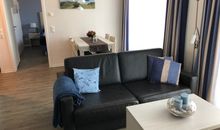 Apartment 1 "Nordlicht" -  Blickrichtung Binnen- und Yachthafen/offenes Meer
