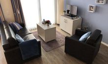 Apartment 1 "Nordlicht" -  Blickrichtung Binnen- und Yachthafen/offenes Meer