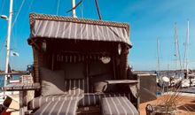 Traum-Hausboot "Mountainstreet  29" mit führerscheinfreiem Motorboot