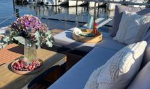Traum-Hausboot "Mountainstreet  29" mit führerscheinfreiem Motorboot
