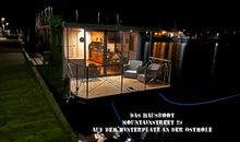 Traum-Hausboot "Mountainstreet  29" mit führerscheinfreiem Motorboot