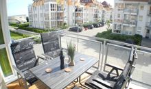 Apartmenthaus Hafenspitze  Ap. 31 "Ankerplatz 31" Blickrichtung Binnenhafen West/Innenstadt/Seitlicher Meerblick