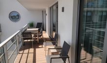 Apartment 22 "Lachende Möwe" mit Sauna, Blickrichtung offene See