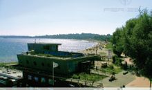 Apartment 25, Pier 25, Apartmenthaus Hafenspitze Blickrichtung offene See/Strand