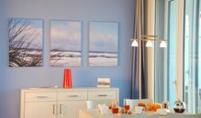 Apartment 24, Pier 24, Blickrichtung offene See/Binnenhafen Nord