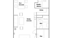 Ferienwohnung mit Strandkorb