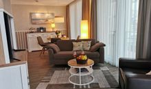 Apartment 2  - "Am Leuchtfeuer 2" - Blickrichtung Yacht-, Binnenhafen und offene See