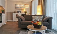 Apartment 2  - "Am Leuchtfeuer 2" - Blickrichtung Yacht-, Binnenhafen und offene See
