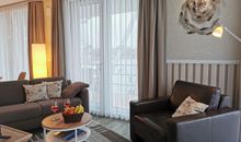 Apartment 2  - "Am Leuchtfeuer 2" - Blickrichtung Yacht-, Binnenhafen und offene See