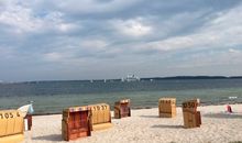 Apartment 2  - "Am Leuchtfeuer 2" - Blickrichtung Yacht-, Binnenhafen und offene See