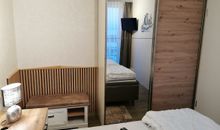 Apartment 2  - "Am Leuchtfeuer 2" - Blickrichtung Yacht-, Binnenhafen und offene See