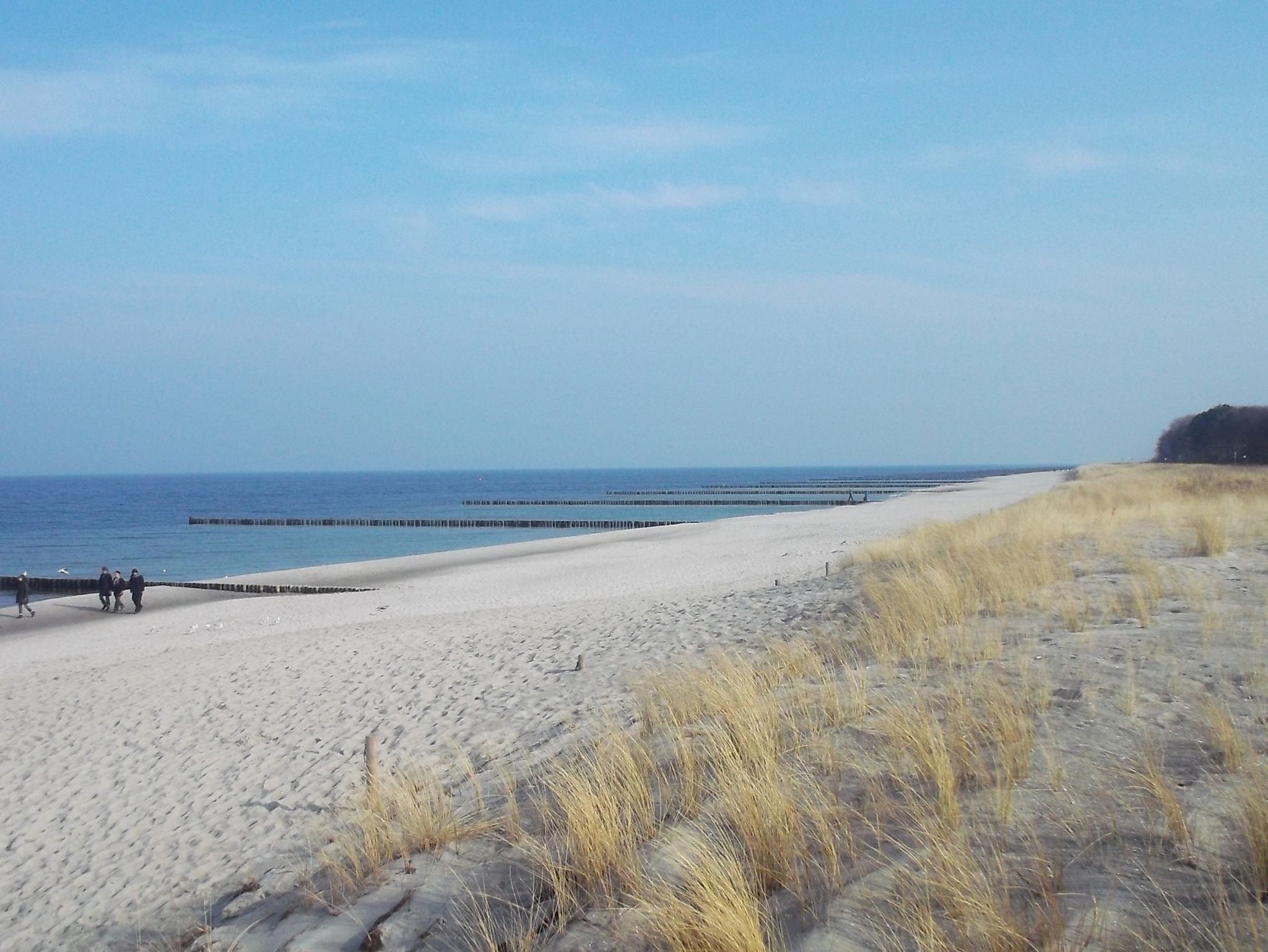 Strand der Ostsee am Haus