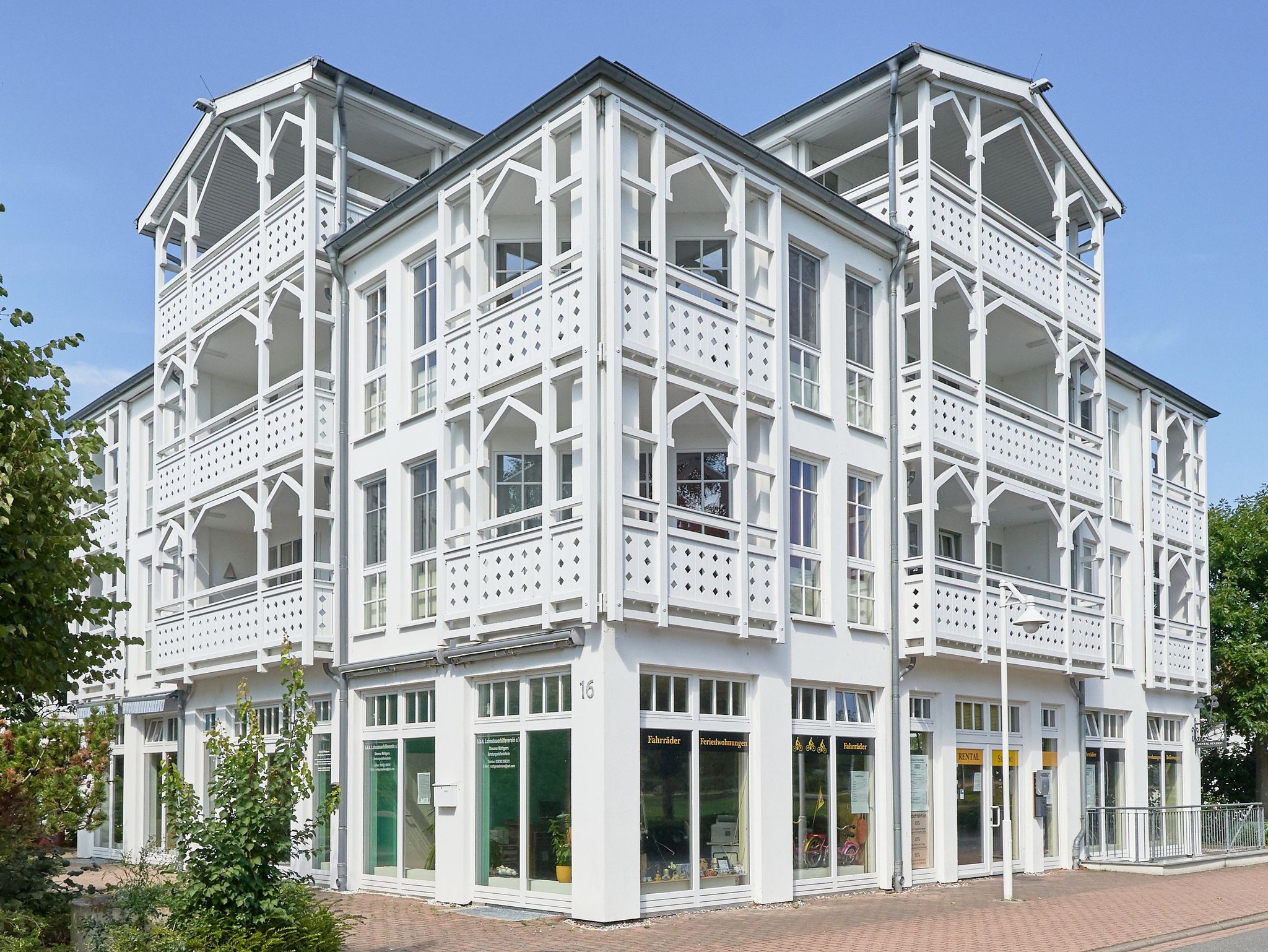 Villa Hildegard-Strandnähe-Balkon-im Zentrum von Binz/6