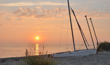 Romantik pur bei Nacht am Haus am Meer