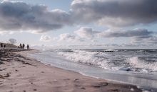 Ferienhaus Wiese und Meer