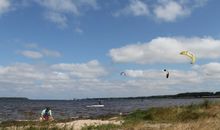 Wassersport an der Ostseebucht Salzhaff