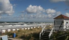 Balkon mit Blick auf die Kieler Bucht