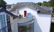 Blick auf die Dachterrasse