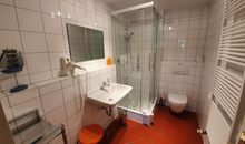 Seebach Whg. S16 - Blick auf den Wohnbereich und den TV