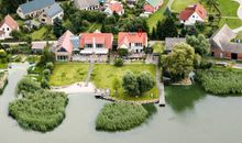 Ferienhaus mit Terrasse und Strandkorb