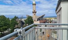 Blick vom Balkon