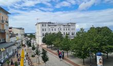 Blick vom Balkon