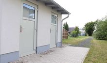 Gartenhaus für Fahrräder und Gartenmöbel