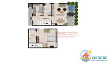 Schlafzimmer mit Doppelbett