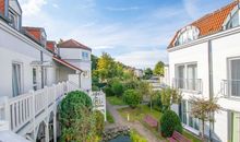 Die Außenansicht der Wohnanlage Am Stadtwald