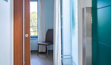 Eingang in das untere Schlafzimmer