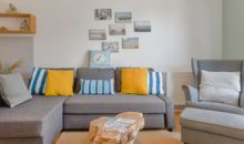 gemütliche Couch mit Schlaffunktion